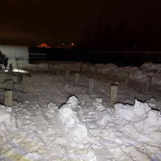 Фундаменты на забивных ЖБ сваях
