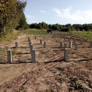 Фундаменты на забивных ЖБ сваях