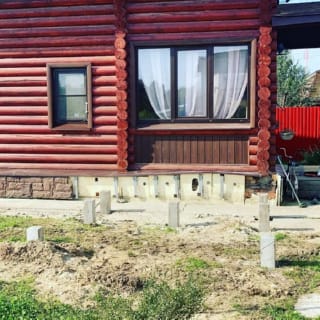 Фундаменты на забивных ЖБ сваях