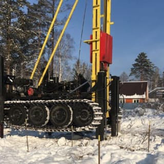 Фундаменты на забивных ЖБ сваях