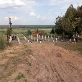 Фундаменты на забивных ЖБ сваях