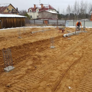 Фундаменты на забивных ЖБ сваях