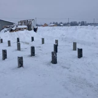 Фундаменты на забивных ЖБ сваях