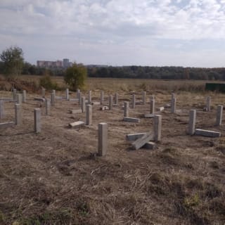 Фундаменты на забивных ЖБ сваях