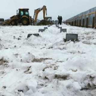 Фундаменты на забивных ЖБ сваях